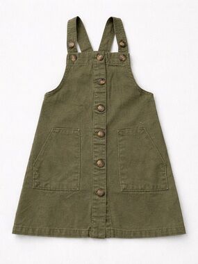wonder nation Olive Utility Pinafore